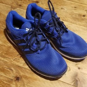Adidas men's blue tennis shoes